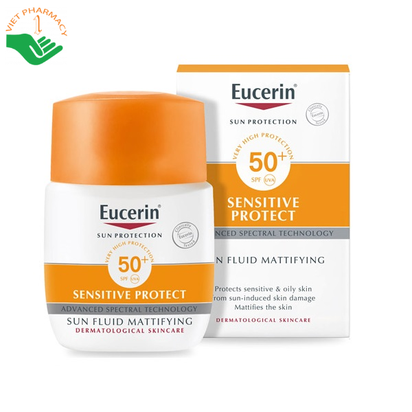 Eucerin Sun Fluid Mattifying Sensitive Protect SPF 50+